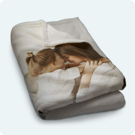 Fleece-Fotodecke